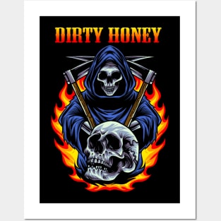 DIRTY HONEY BAND Posters and Art